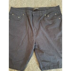 Kenneth Cole New York Mens Black Size 38 Slim Fit Lightweight Tech Short